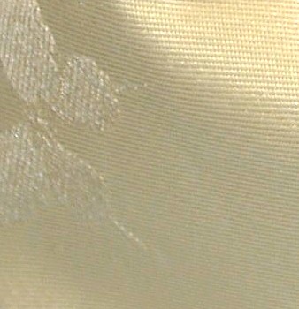 Japanese woman's pre-toed obi belt creamy color: detail of fabric