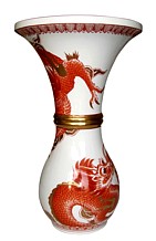 японская фарфоровая ваза Дракон
