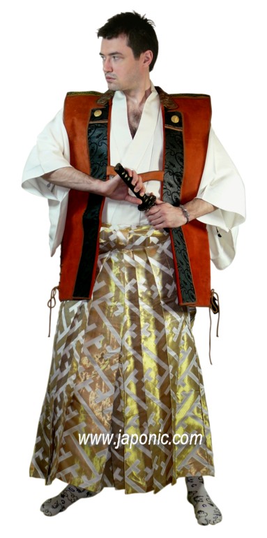 japanese traditional cloth: hakama, kimono, jimbaori