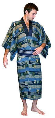 japanese traditional kimono, vintage