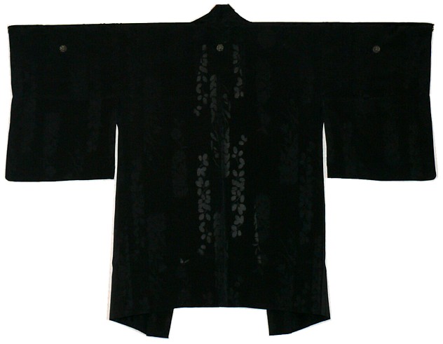 japanese woman's silk kimono jacket HAORI