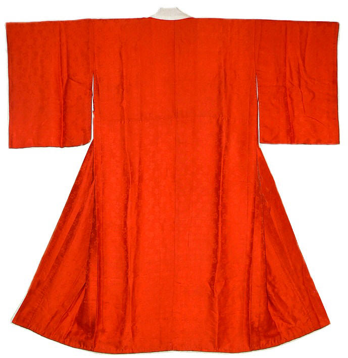 japanese woman's antique silk tradicitional kimono, 1920-30's
