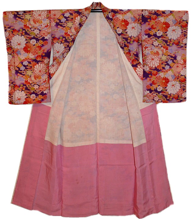 Japanese antique silk kimono, 1930's. Japanese Woman Vintage and ...